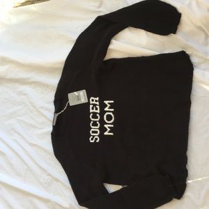 Soccer Mom sweater by Wooden Ships